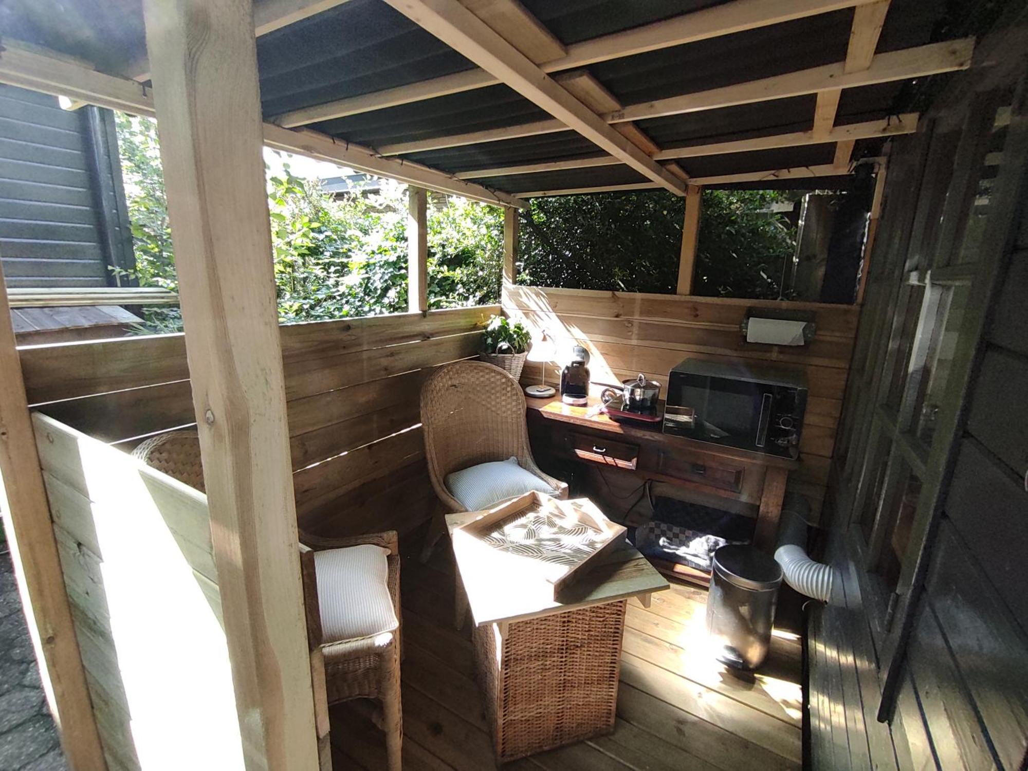 "Tempat Senang" Chalet On The Beautiful Veluwe With Airco Sauna Bbq Jacuzzi Beamer And Dog Putten Exteriér fotografie