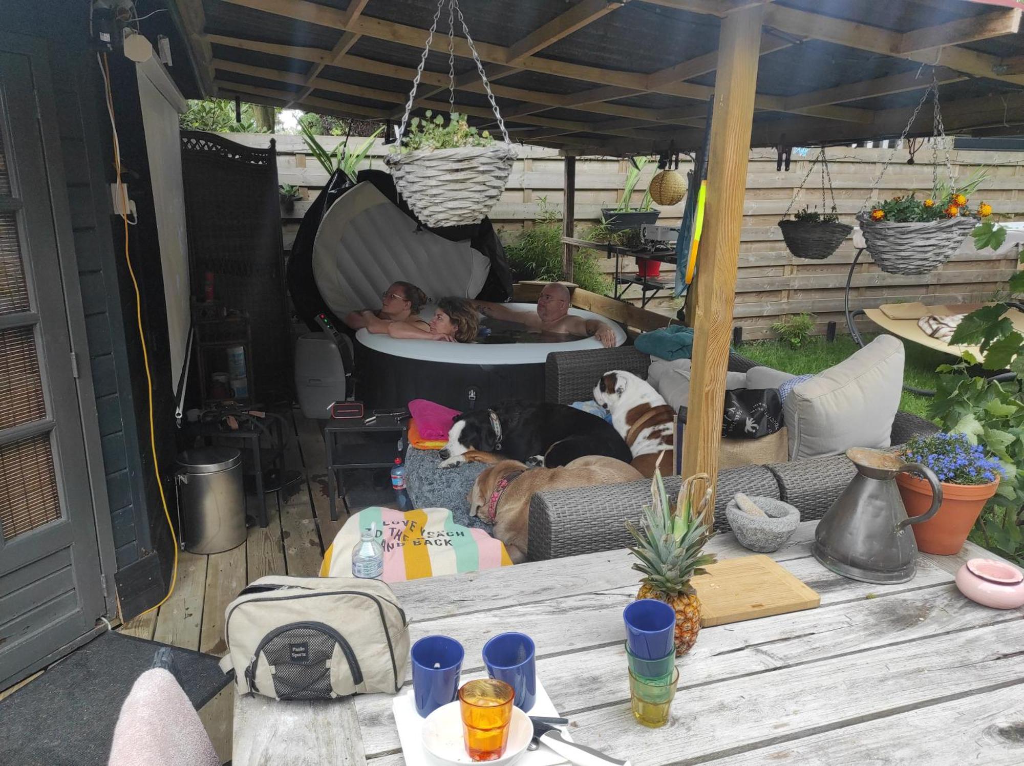"Tempat Senang" Chalet On The Beautiful Veluwe With Airco Sauna Bbq Jacuzzi Beamer And Dog Putten Exteriér fotografie